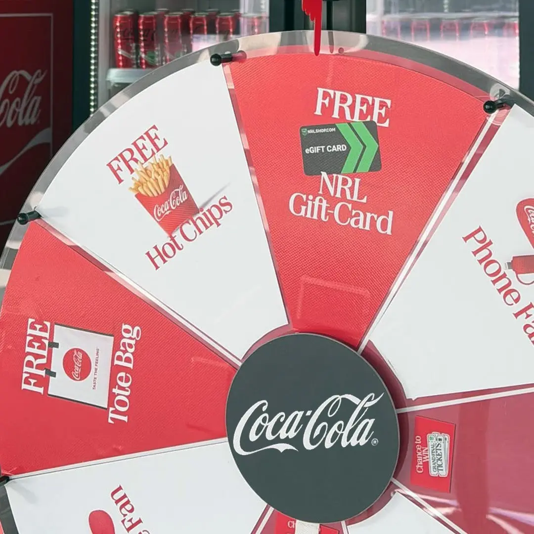 Coca-Cola Spin to Win 